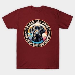 Black Lab Boss T-Shirt